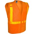 Kishigo XL, Orange Class 2, Oralite All Mesh Vest 1077-XL